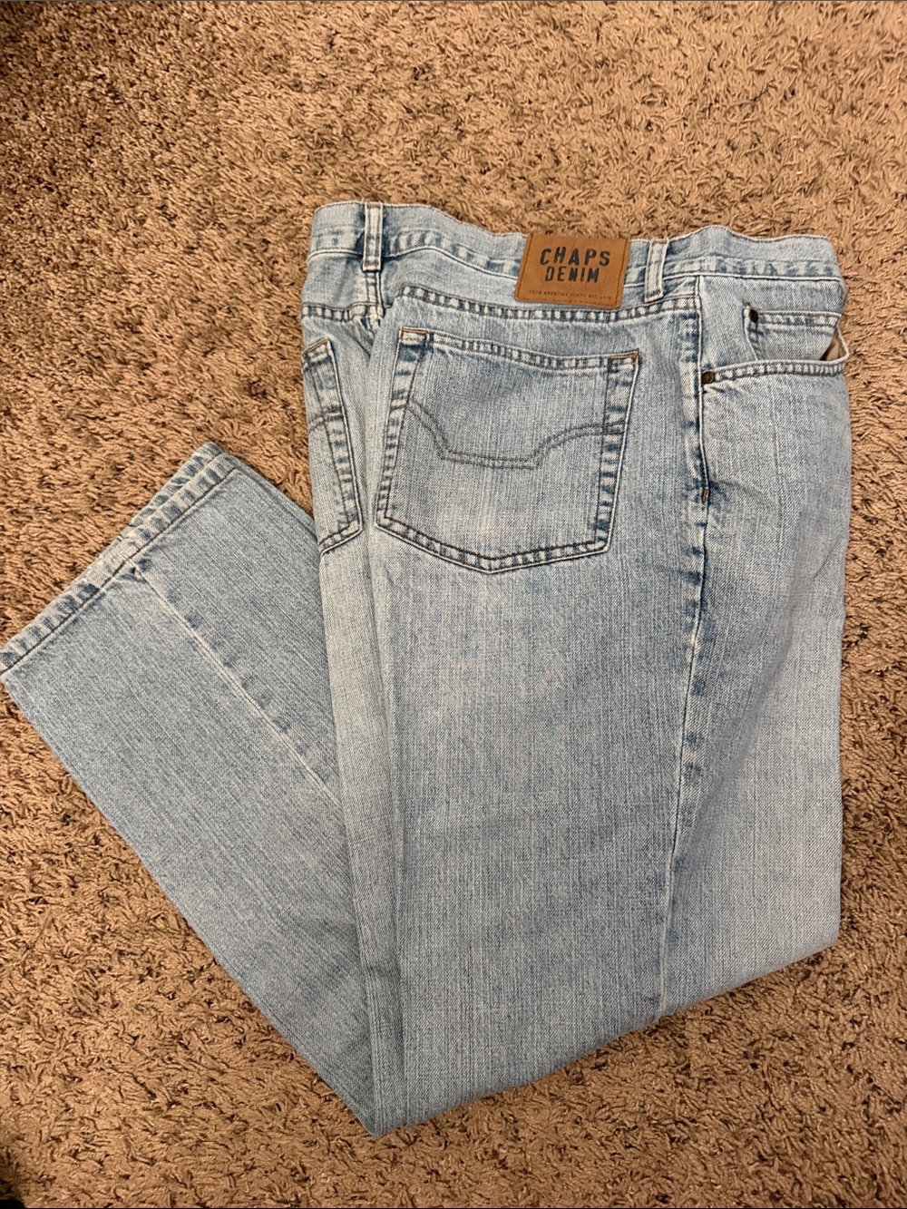 Men’s 34/30 chaps straight fit Chaps Light Blue Men's Jeans